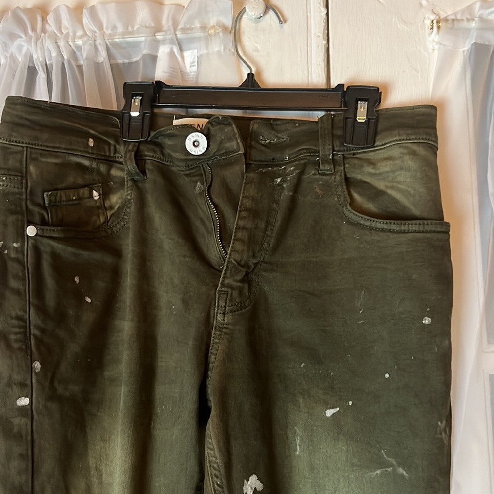 KDNK 114 14 11 Jeans Men’s M32 With Paint Splash Busted Knees